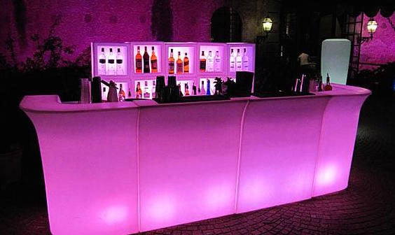 BAR Lumineux à led